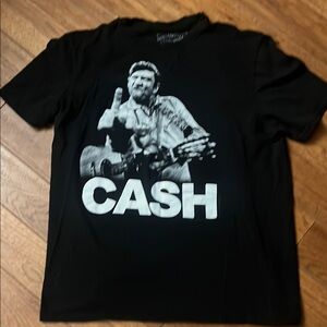 Johnny Cash iconic t- shirt by Jim Marshal clothing